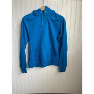 Nike Sweatshirt Women's Small Blue Hooded Athleisure Casual Active Wear